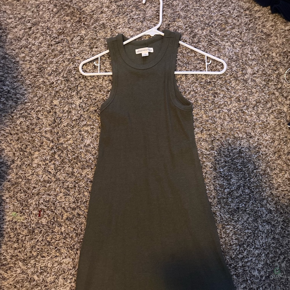 Aeropostale Black Sheath Midi Dress Halter Neck